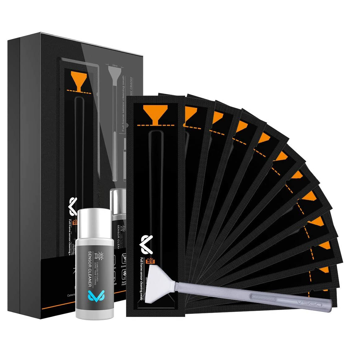 Kit de limpieza VSGO VS-S03-E, para sensores Full Frame