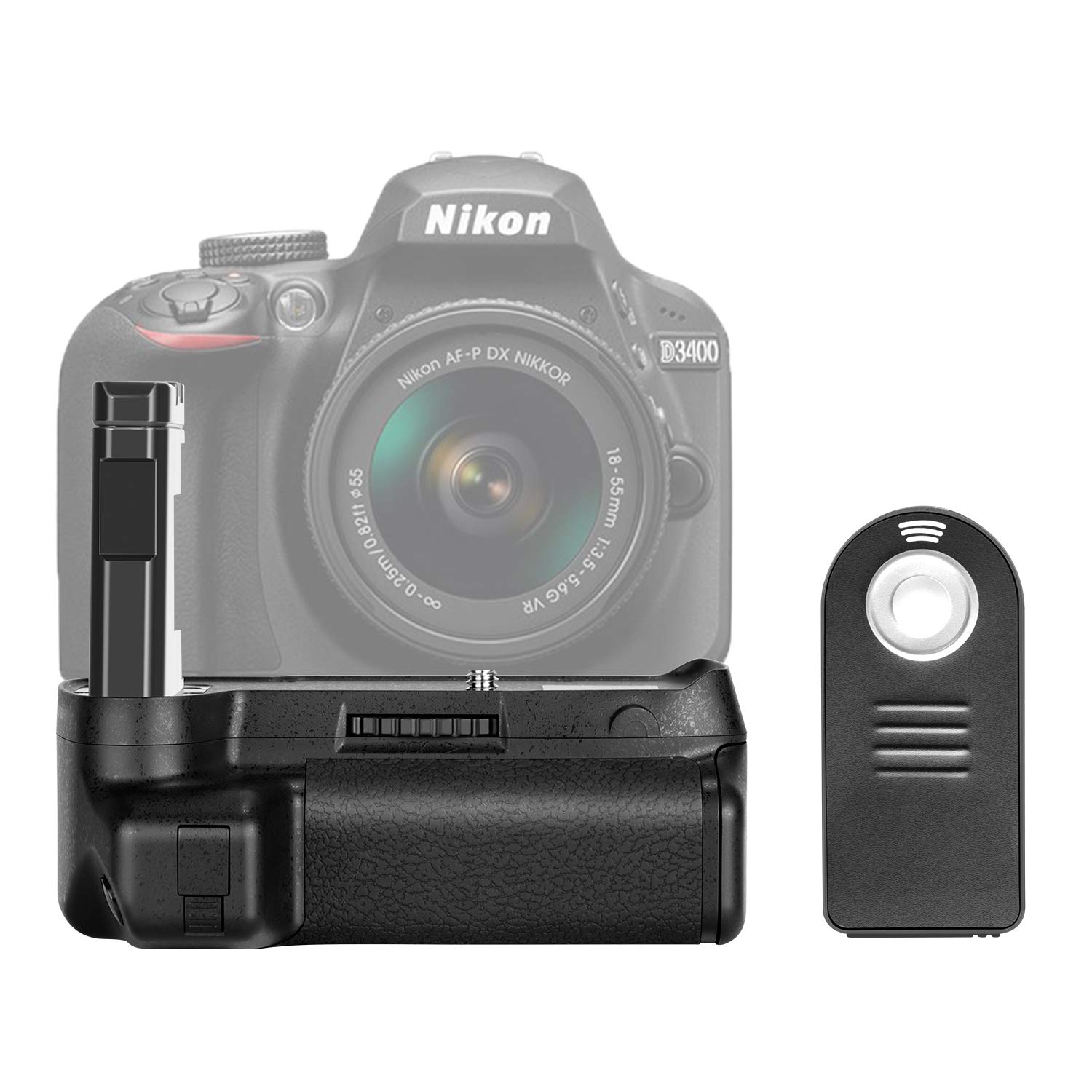 Battery Grip para Nikon D3400.