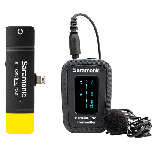 Sistema de micrófonos inalámbricos Saramonic Blink500 PRO B3 para iOS