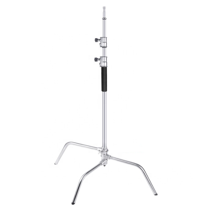 Pedestal tipo C de 3.2 metros, 10 kg de carga, acero inox