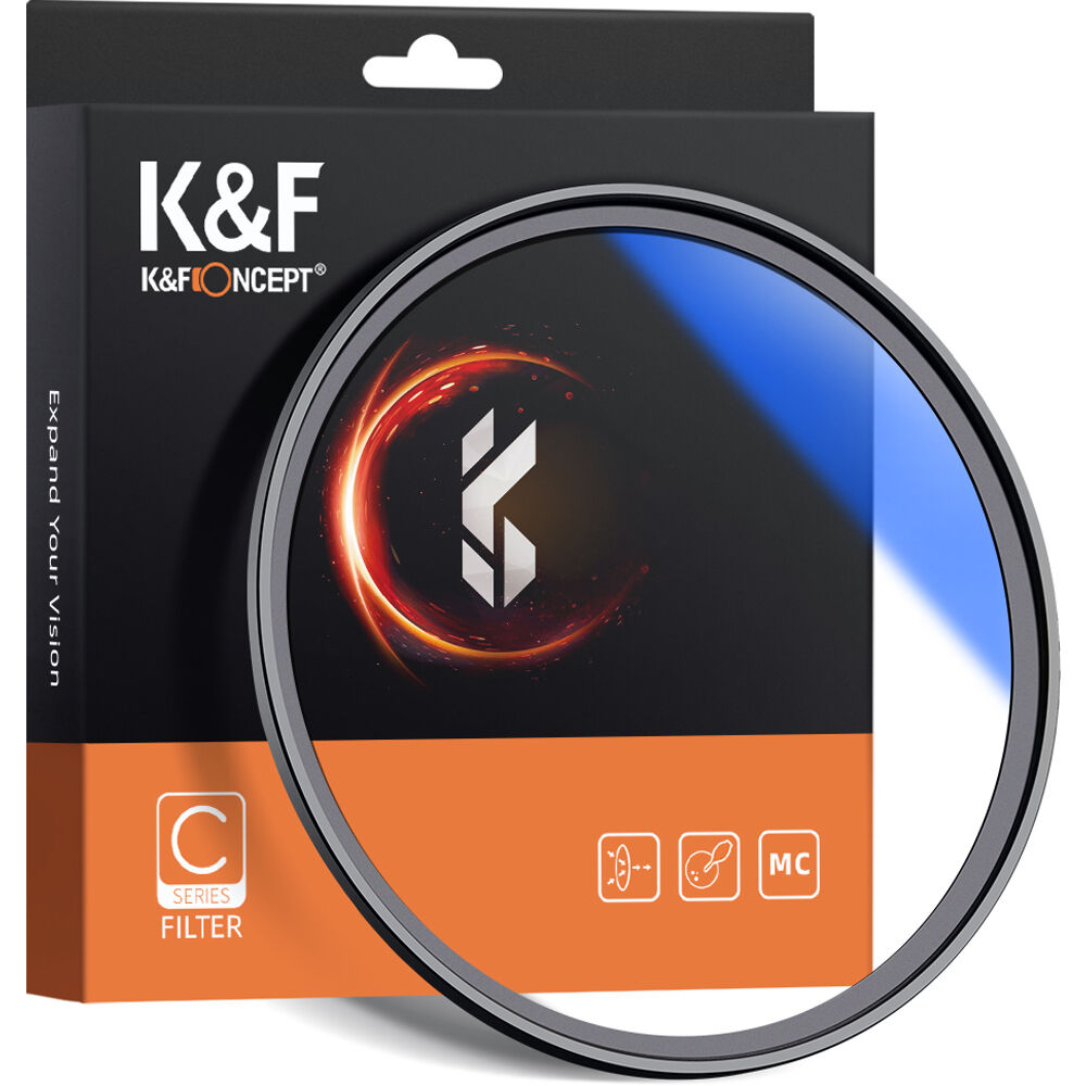 Filtro K&F Concept Ultravioleta MCUV Blue Coat Slim 49mm