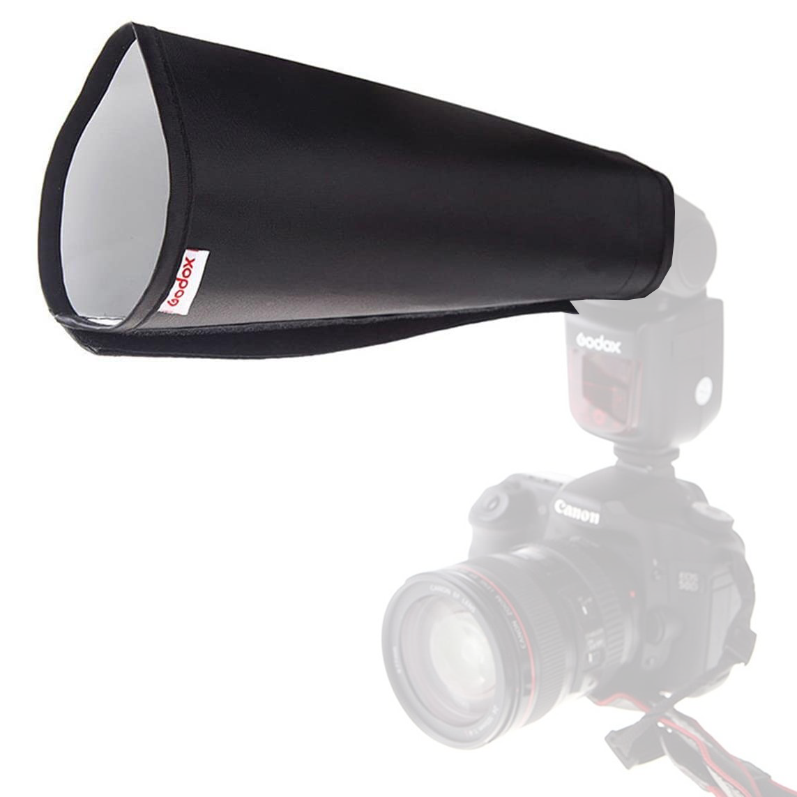Cono Snoot Godox SN3030 para flashes speedlight