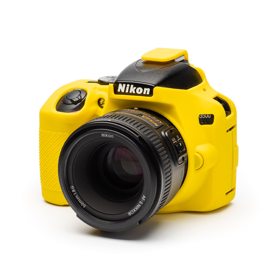 Carcasa easyCover Nikon D3500, Amarillo