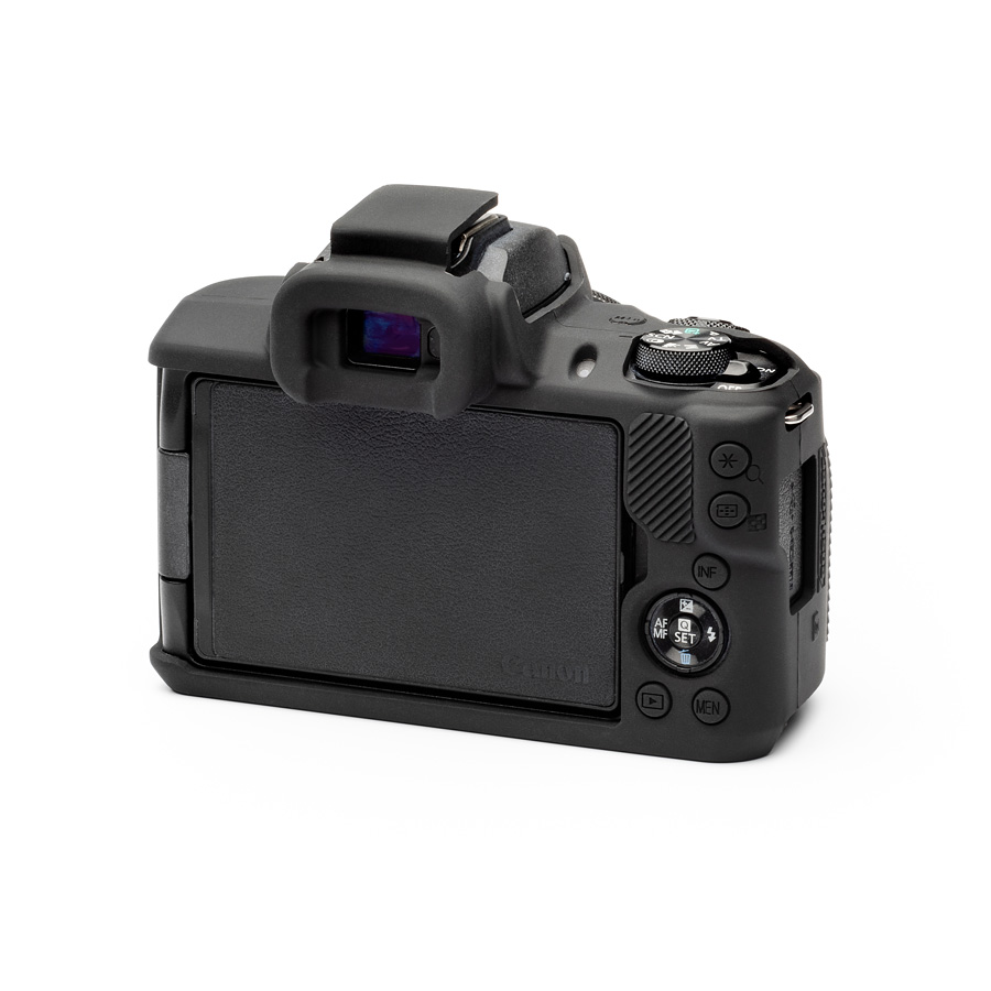 Carcasa easyCover Canon M50, M50 Mark II, Negro