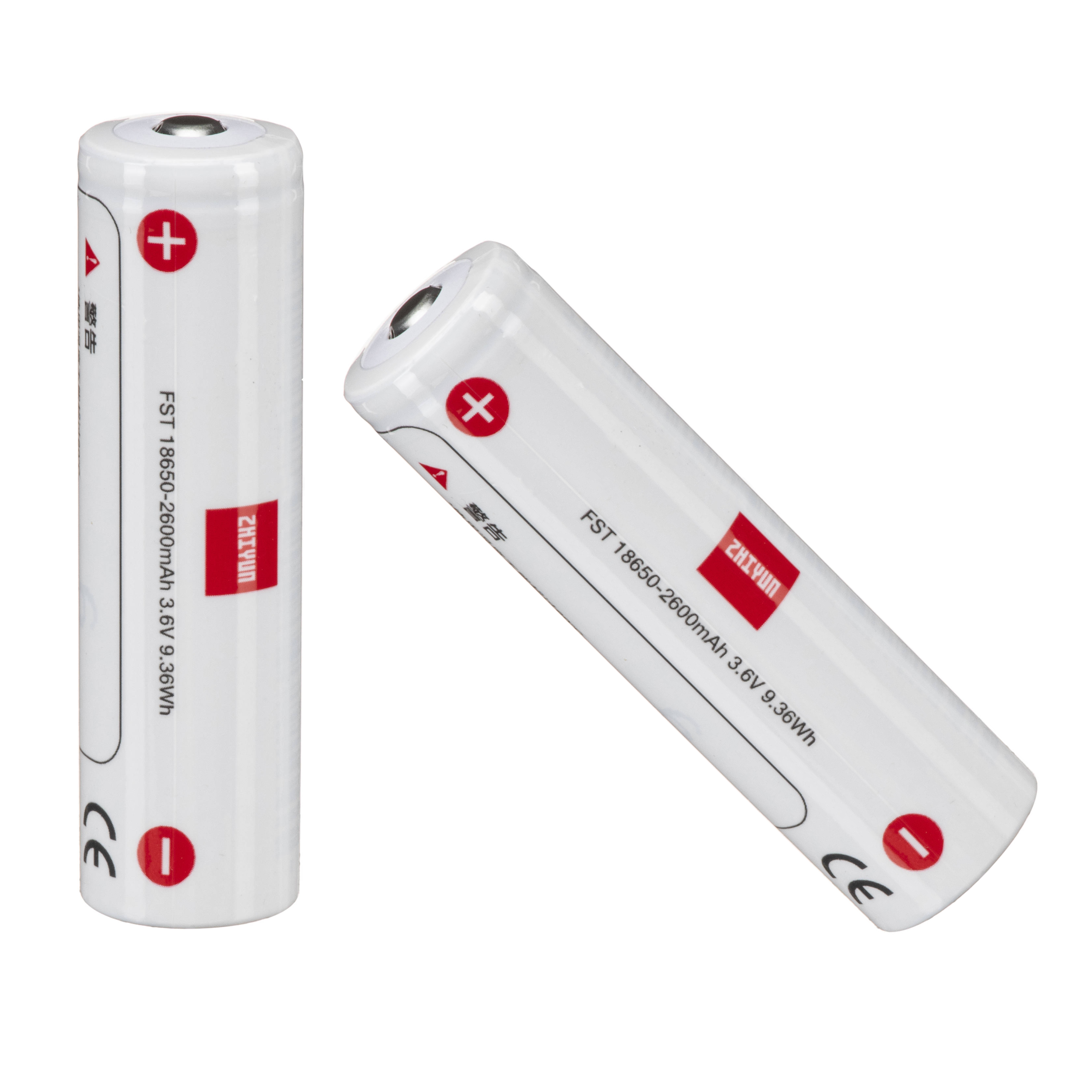 Kit 2 baterias de litio Zhiyun 18650 de 2600 mAh, para Weebill S