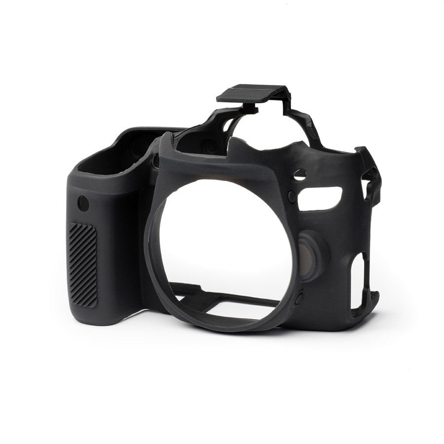 Carcasa easyCover Canon 77D, Negro