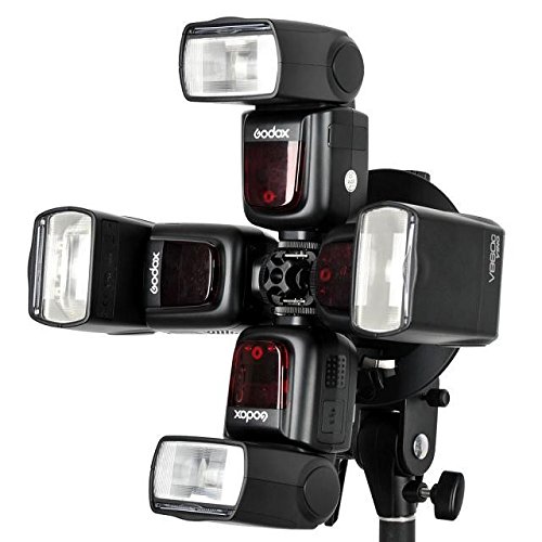 Adaptador Godox para 4 flashes