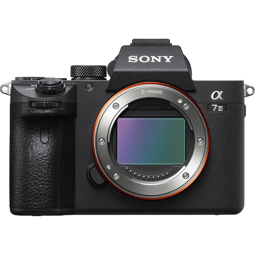 Cámara Sony Alpha A7 III Con sensor de imagen full-frame de 35 mm (solo cuerpo)