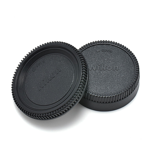Kit de tapa de cuerpo de camara NIKON y tapa trasera lente tipo Nikon