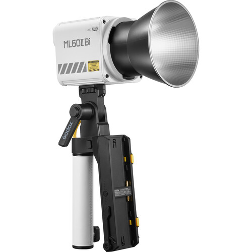 LED Godox ML60II Bi K1 de 60 watts, alimentación AC y DC.