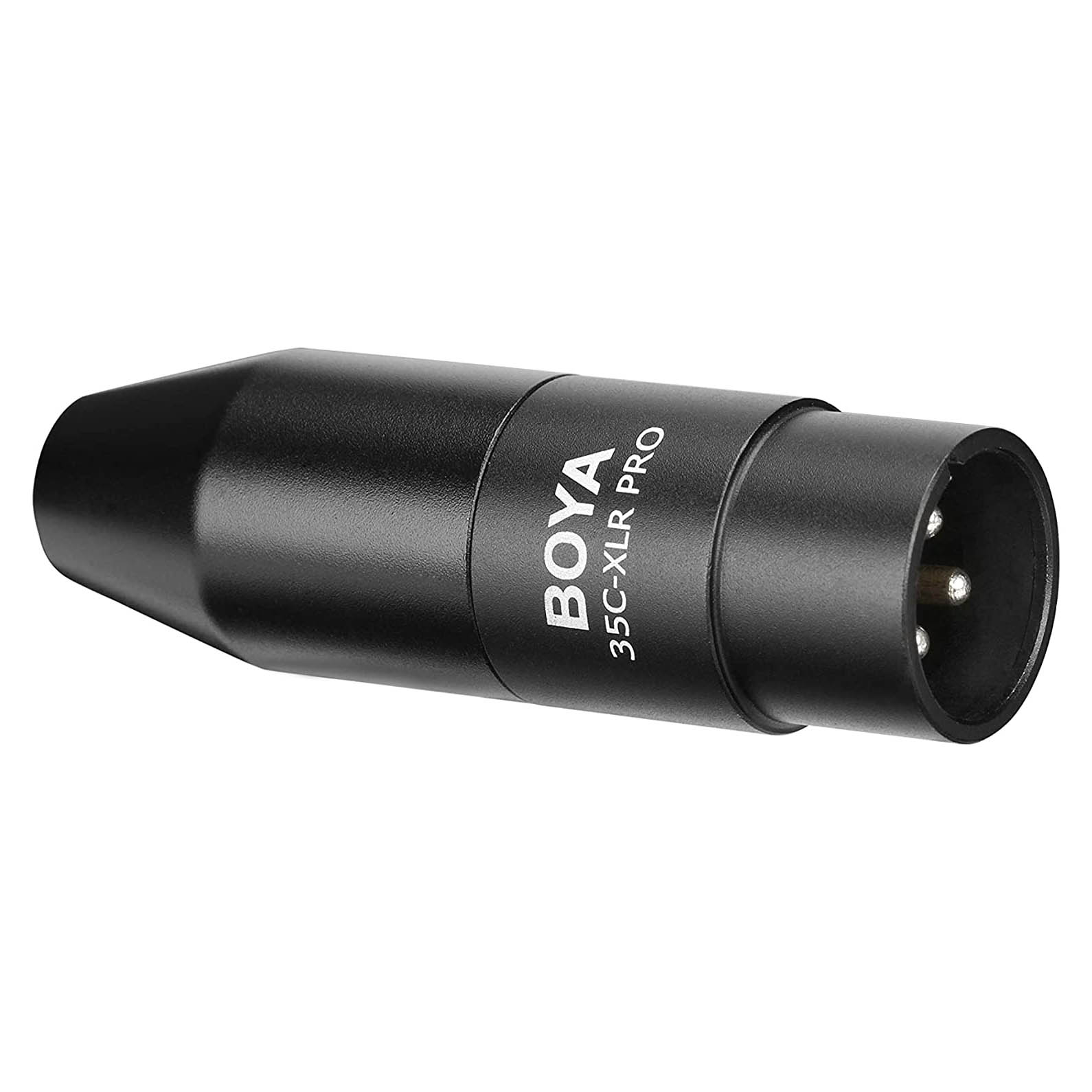 Adaptador Boya 35C-XLR Pro, 3,5mm TRS hembra a XLR macho, convertidor de potencia