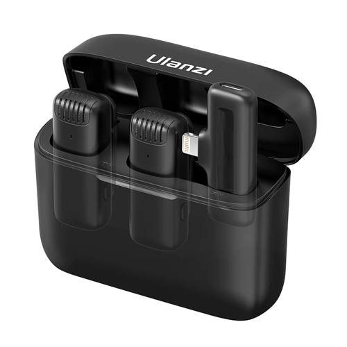 Micrófonos inalámbricos dobles Ulanzi J12 para iPhone (2885)
