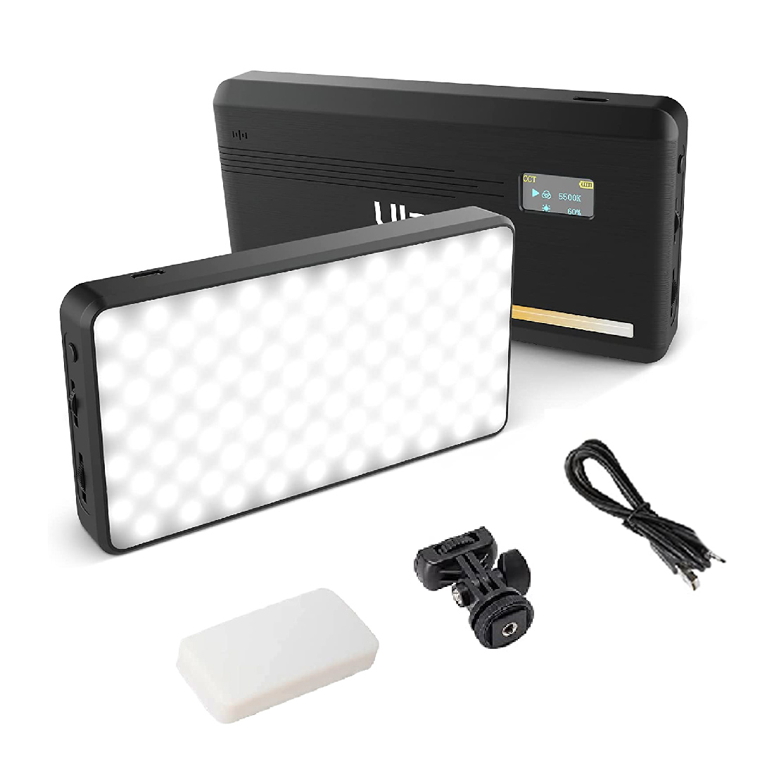 Luz LED bicolor Ulanzi VL200 + batería de litio, 8 watts (2481)