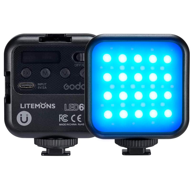 Led portátil RGB Godox Litemons 6R, 6 Watts