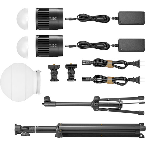Kit de 2 luces LED Godox Litemons LC30D-K2