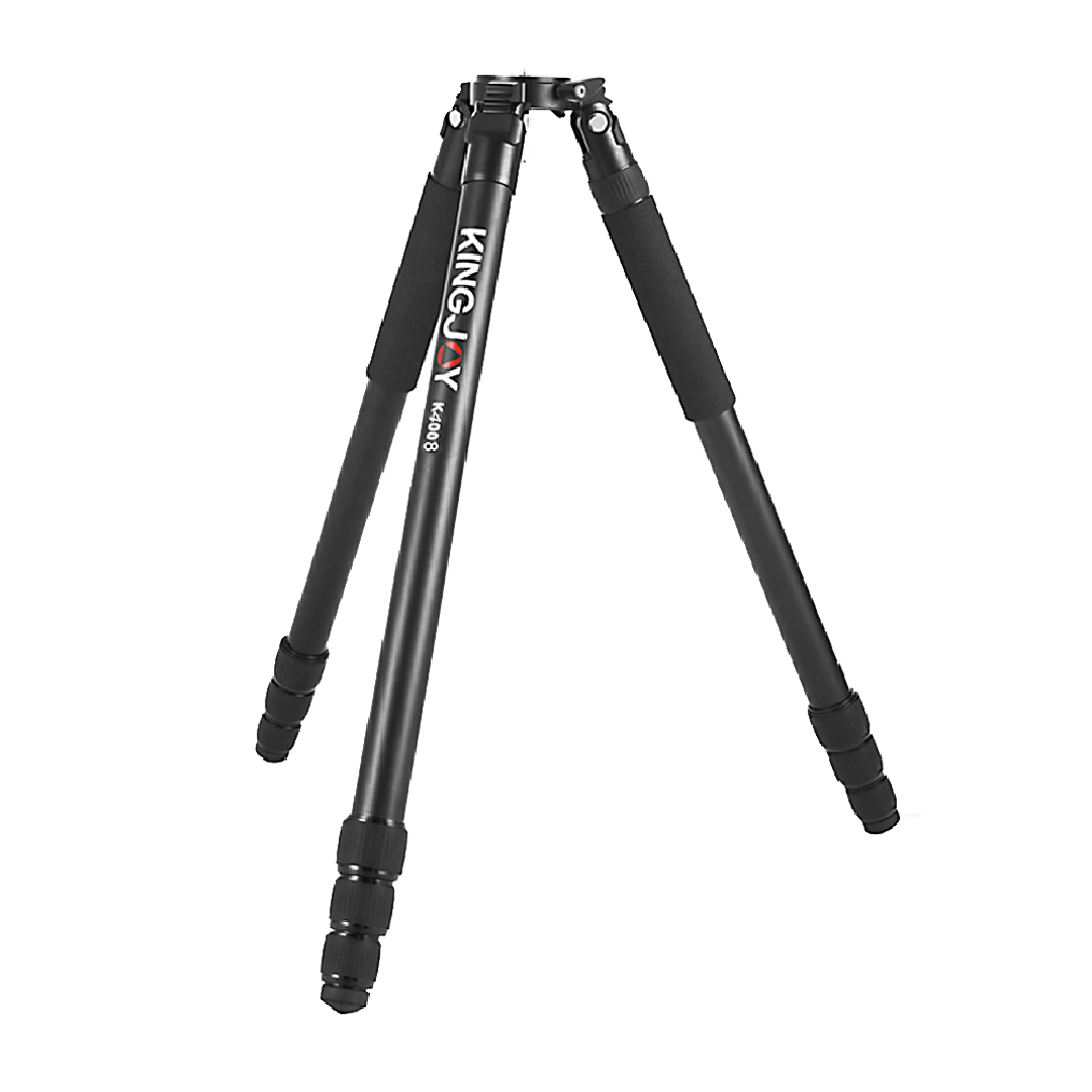 Tripode KingJoy K2218, fibra de carbono, Heavy Duty de 1.20m, hasta 15kg