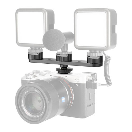 Bracket triple Ulanzi PT-23 de zapatas frías