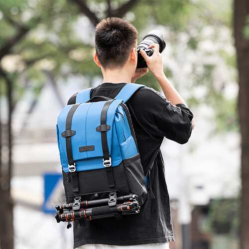 Mochila K&F Concept Beta Backpack, Azul/Negro, 20 litros