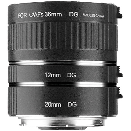 Kit de tubos de extensión automático Viltrox DG-C, para Canon EF