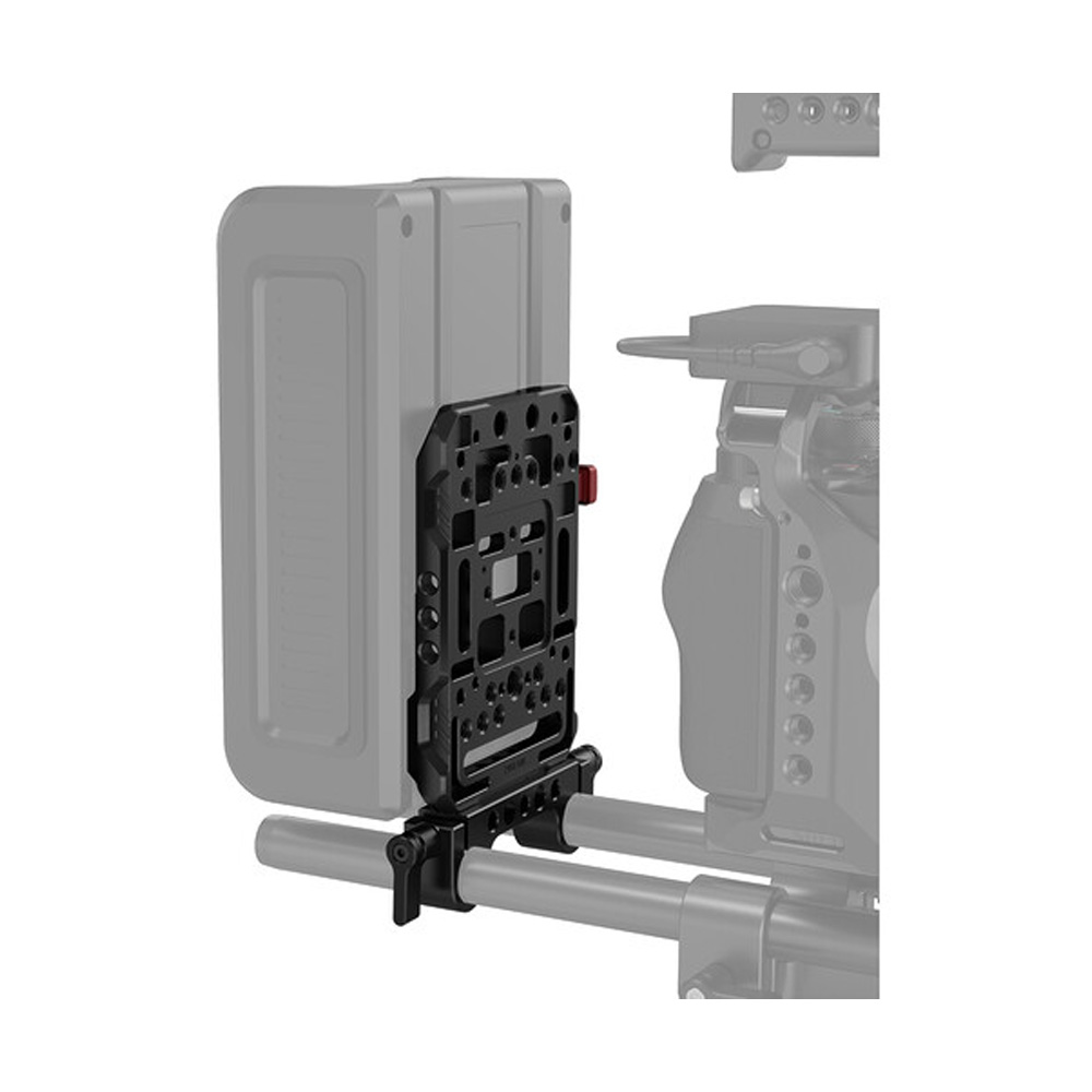 Base para V-Mount SmallRig 3016 con abrazadera de varilla doble 15mm