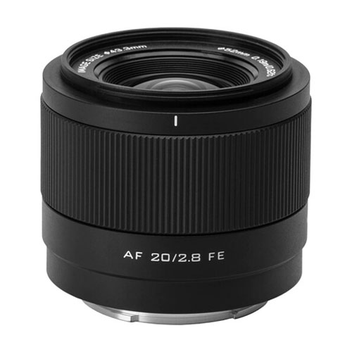 Lente Viltrox AF 20mm f/2.8 FE. Full Frame para Sony