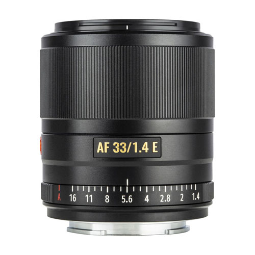 Lente Viltrox AF 33mm f/1.4 E. APS-C para Sony