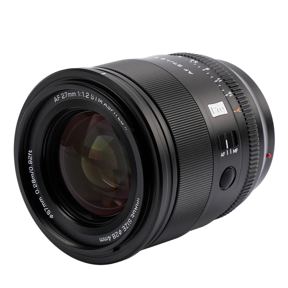 Lente Viltrox AF 27mm f/1.2 PRO E para Sony