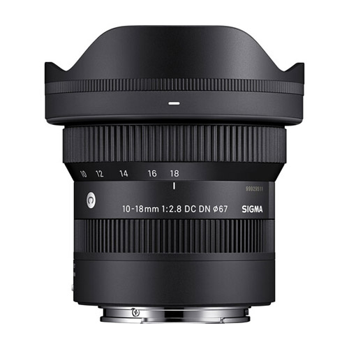 Lente Sigma 10-18mm F2.8 DC DN Contemporary para Sony