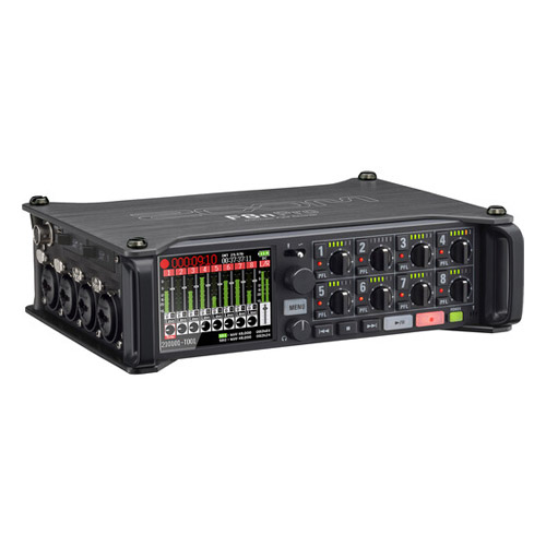 Grabadora de Campo Zoom F8n Pro, 8 entradas, 10 pistas, 32 bits