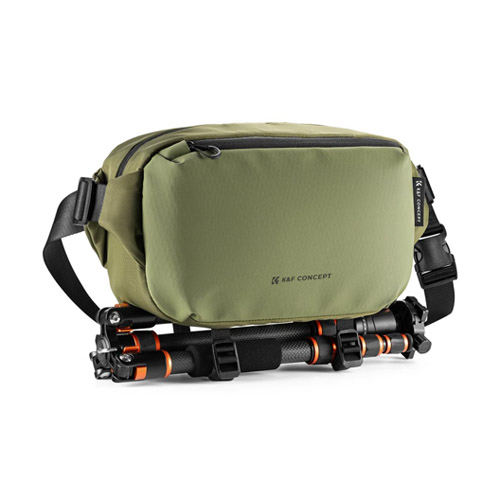 Bolso K&F Concept Alpha Sling Bag, verde, 10 litros