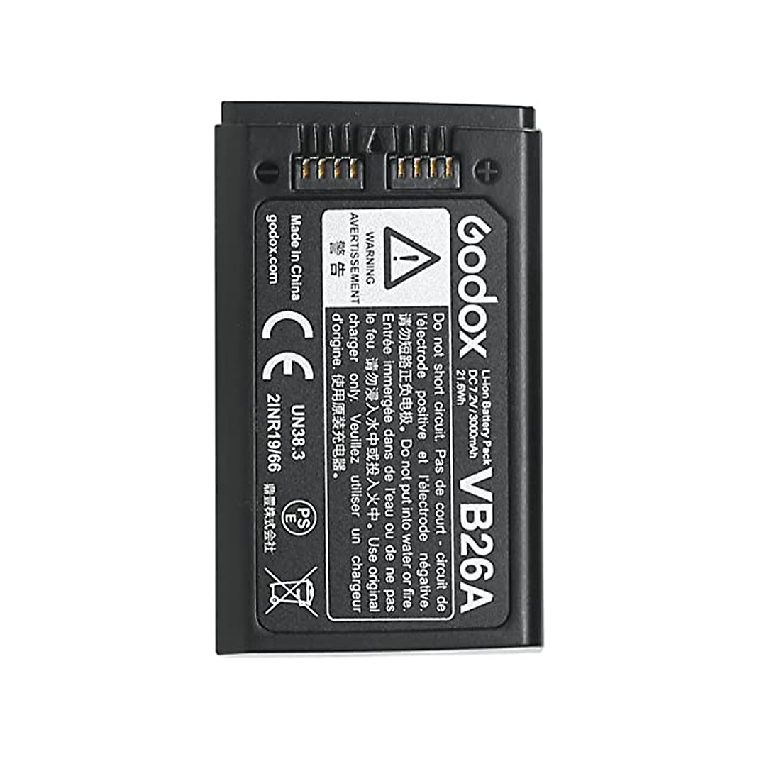 Bateria Godox Witstro VB26B para flash V1 - V860III- V850III