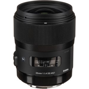 Lente Sigma 35mm f1.4 DG HSM Art Full Frame para Canon EF