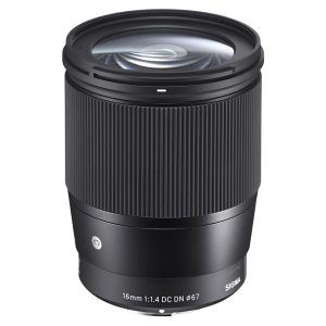 Lente Sigma 16mm f1.4 DC DN Contemporary APS-C para Sony E