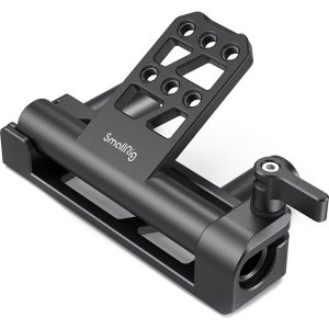 Soporte dual SmallRig MD2802 para bases de batería, acople riel de 15mm