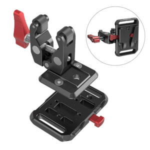 Porta baterías Quick Release V-Mount SmallRig 2989 con tenaza de acople