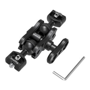 Brazo mágico articulado SmallRig 2070B de 5.5” doble bola, acoples de 1/4"-20