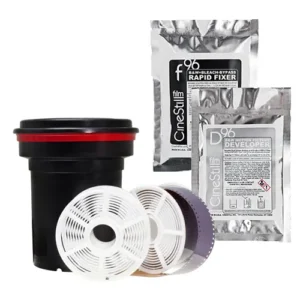 Químicos y equipo de revelado