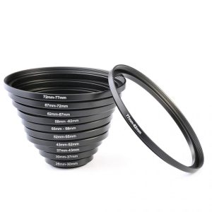 Kit de 11 anillos adaptadores K&F Concept Step Up