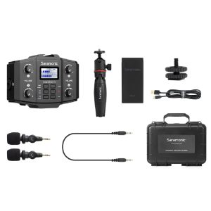 Mezcladora Grabadora Saramonic SmartMixer 4C