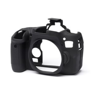 Carcasa de Silicon easyCover para Canon 760D T6s Negro - ECC760DB