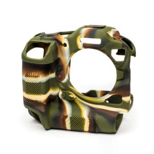 Carcasa de Silicon EasyCover para Canon R3 - Camuflaje - ECCR3C