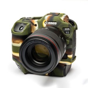 Carcasa de Silicon EasyCover para Canon R3 - Camuflaje - ECCR3C