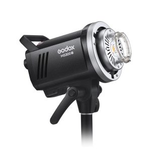 Flash de estudio Godox MS300-V, 300 watts con luz Led de modelado