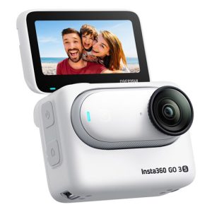 Cámara de acción Insta360 GO 3S, 128GB, Blanco