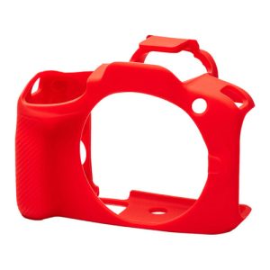 Carcasa de Silicon EasyCover para Canon R50 Rojo ECCR50R