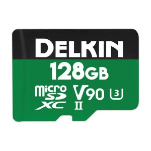 Memoria Delkin 128GB POWER microSD UHS-II SDXC U3 V90