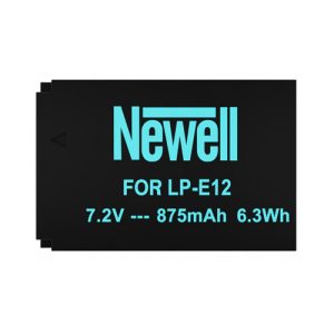 Batería Newell LP-E12, 875mAh, para Canon