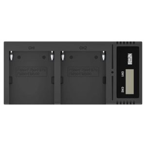 Cargador Rápido Newell ULTRA FAST TYPE-C para 2 baterías NP-F, NP-FM