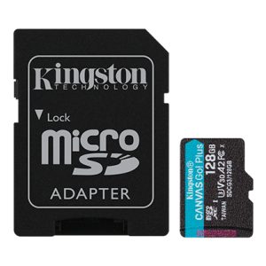 Memoria microSD Kingston 128GB Canvas Go Plus V30