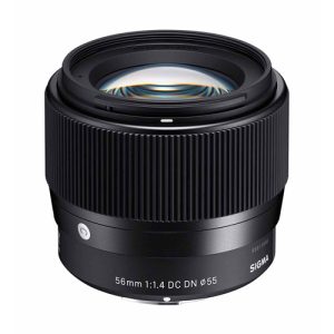 Lente Sigma 56mm f/1.4 DC DN Contemporary para Canon RF